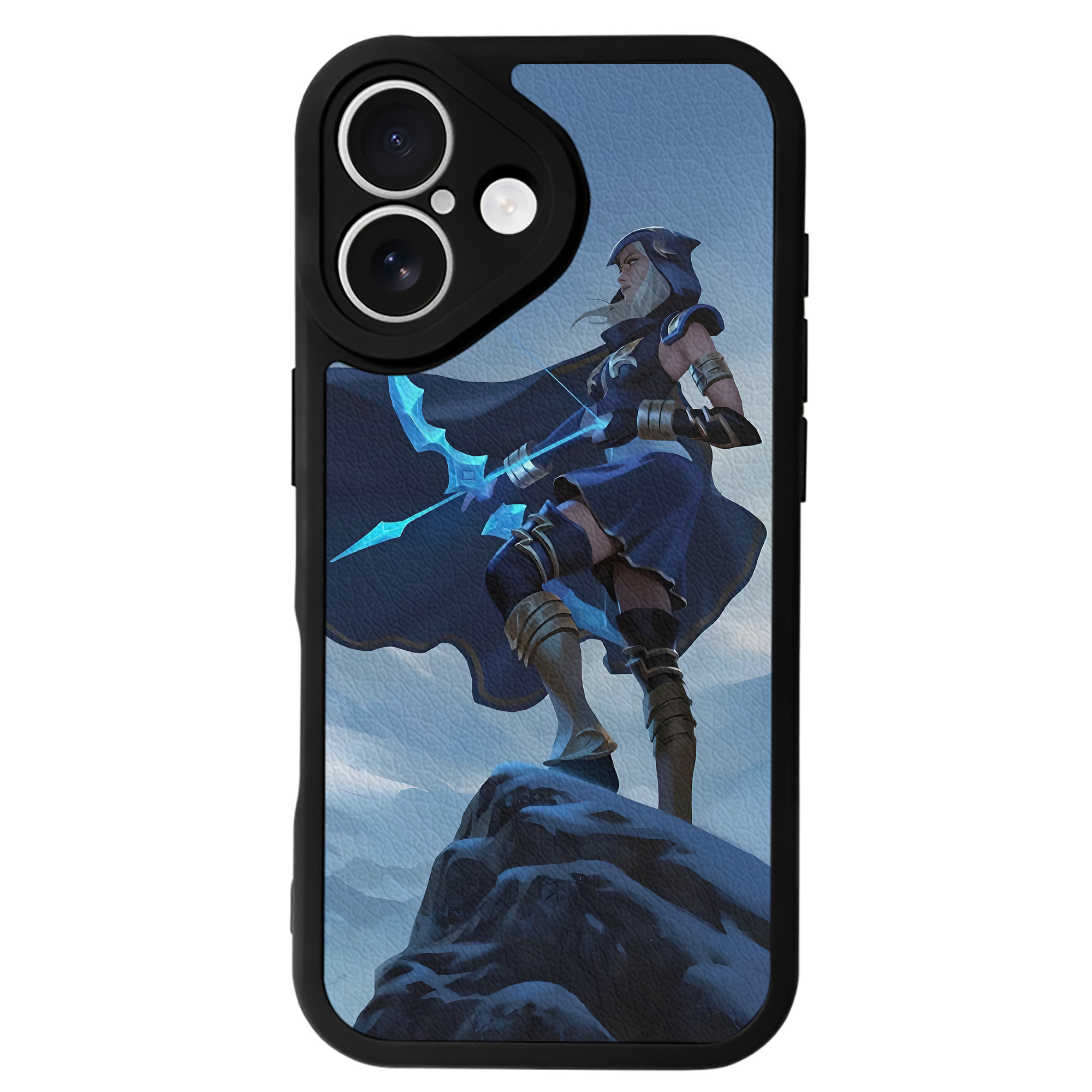 リーグ・オブ・レジェンド League of Legends LOL 【iPhone 16シリーズ対応】シリコンスマホケース（レザー調） 材質：シリコン